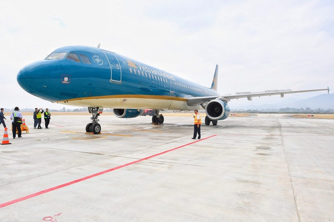 Vietnam Airlines aumenta sus vuelos para el 70º aniversario de victoria de Dien Bien Phu ảnh 1 Vietnam Airlines aumenta sus vuelos para el 70º aniversario de victoria de Dien Bien Phu ảnh 1