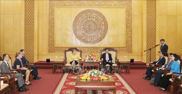 Promueven cooperación multifacética entre Ninh Binh y localidades húngaras ảnh 1