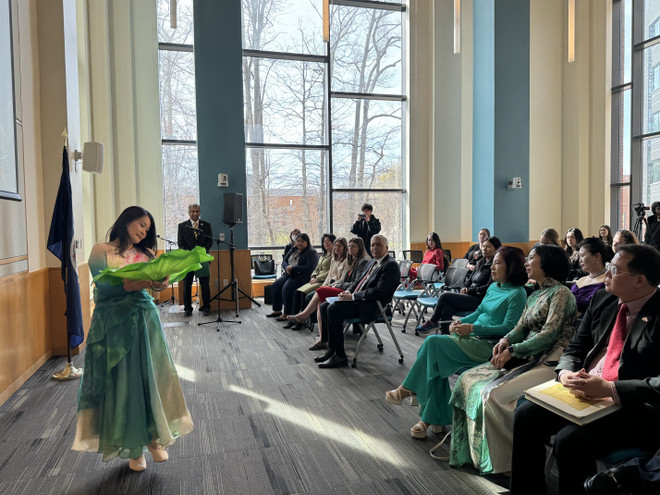 Promueven valores de cultura vietnamita en universidad estadounidense ảnh 1 Promueven valores de cultura vietnamita en universidad estadounidense ảnh 1