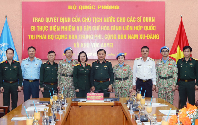 Difunden imágenes de cascos azules de Vietnam en entorno multilateral ảnh 1 Difunden imágenes de cascos azules de Vietnam en entorno multilateral ảnh 1