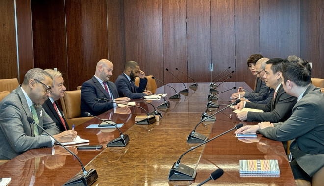 Secretario general de la ONU impresionado con el crecimiento económico de Vietnam ảnh 1 Secretario general de la ONU impresionado con el crecimiento económico de Vietnam ảnh 1