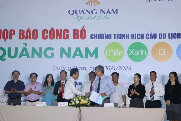 Quang Nam lanza gran programa de promoción turística ảnh 1 Quang Nam lanza gran programa de promoción turística ảnh 1