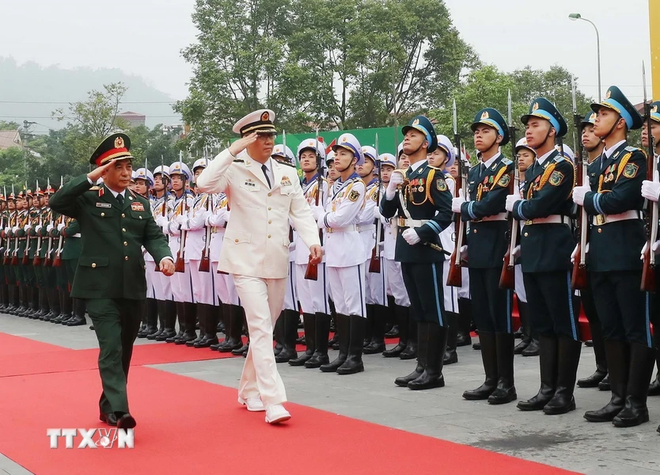 Efectúan octavo intercambio amistoso de defensa fronteriza Vietnam-China ảnh 1 Efectúan octavo intercambio amistoso de defensa fronteriza Vietnam-China ảnh 1