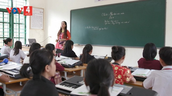 Escuelas vietnamitas apuestan por conservar identidad cultural de etnias minoritarias ảnh 1 Escuelas vietnamitas apuestan por conservar identidad cultural de etnias minoritarias ảnh 1