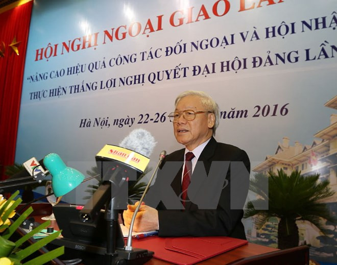 Inauguran Conferencia de Diplomacia de Vietnam ảnh 1
