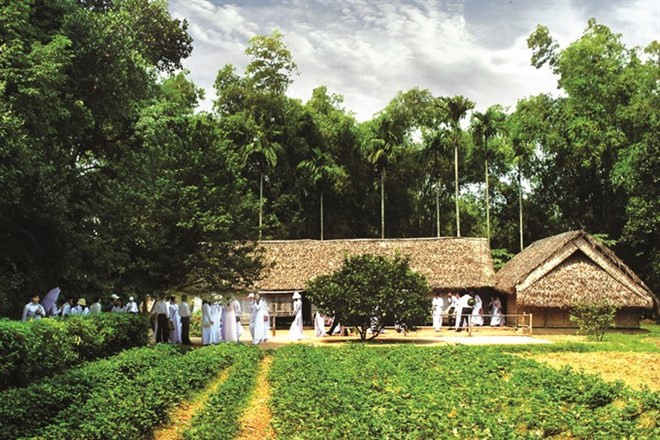 Preservan sitio dedicado a Presidente Ho Chi Minh en su pueblo natal ảnh 1 Preservan sitio dedicado a Presidente Ho Chi Minh en su pueblo natal ảnh 1