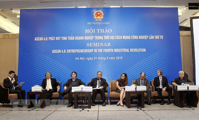 Vicecanciller vietnamita llama a ASEAN a promover resiliencia en era de Industria 4.0 ảnh 1