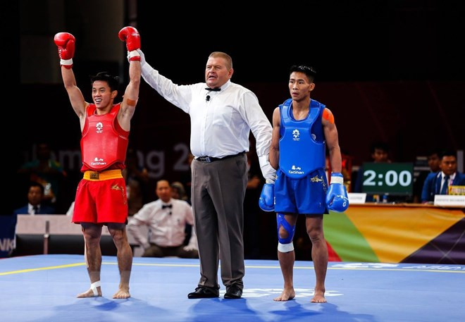 Wushuista vietnamita gana una medalla de plata en Juegos Asiáticos ảnh 1 Wushuista vietnamita gana una medalla de plata en Juegos Asiáticos ảnh 1