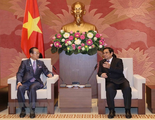 Fomentan nexos parlamentarios entre Vietnam y Japón ảnh 1 Fomentan nexos parlamentarios entre Vietnam y Japón ảnh 1