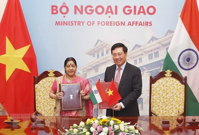 Efectúan en Hanoi reunión del Comité mixto Vietnam-la India ảnh 1 Efectúan en Hanoi reunión del Comité mixto Vietnam-la India ảnh 1