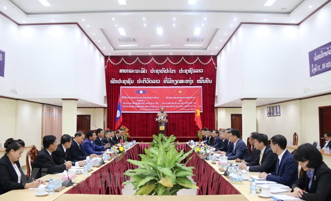 Vietnam y Laos impulsan cooperación judicial entre tribunales a distintos niveles ảnh 1 Vietnam y Laos impulsan cooperación judicial entre tribunales a distintos niveles ảnh 1