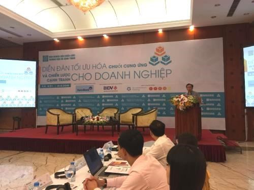 En Hanoi foro analiza la optimización de cadena de suministro para empresas ảnh 1 En Hanoi foro analiza la optimización de cadena de suministro para empresas ảnh 1