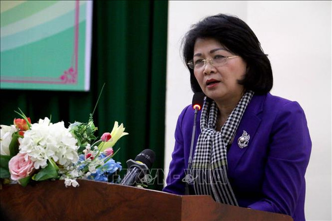 Vicepresidenta vietnamita visita distrito norteño de Hai Hau ảnh 1 Vicepresidenta vietnamita visita distrito norteño de Hai Hau ảnh 1
