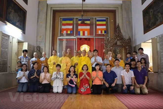 Comunidad vietnamita en India celebra ceremonia budista de Vu Lan ảnh 1