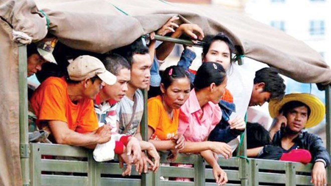 Tailandia arresta a más de mil trabajadores inmigrantes ilegales ảnh 1 Tailandia arresta a más de mil trabajadores inmigrantes ilegales ảnh 1