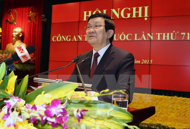 Sector de Seguridad Pública de Vietnam traza tareas para el 2016 ảnh 1 Sector de Seguridad Pública de Vietnam traza tareas para el 2016 ảnh 1