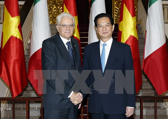 Premier vietnamita resalta acuerdos de cooperación con Italia ảnh 1 Premier vietnamita resalta acuerdos de cooperación con Italia ảnh 1