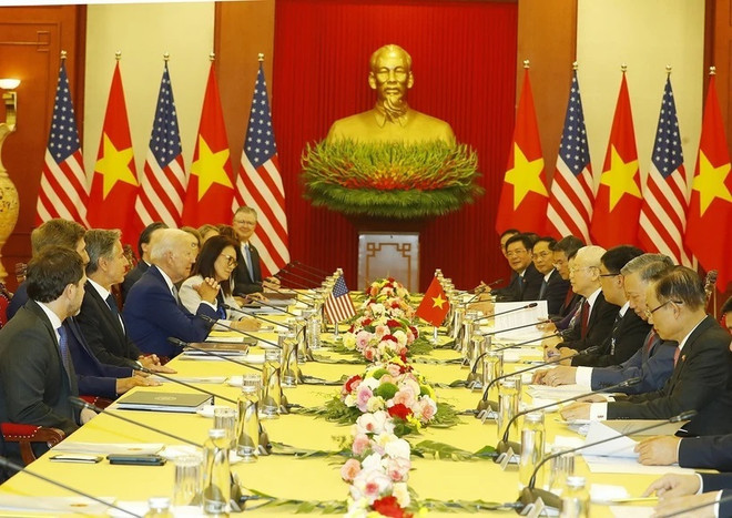 Embajador: 2023 marca avances en relaciones Vietnam-Estados Unidos ảnh 2 Embajador: 2023 marca avances en relaciones Vietnam-Estados Unidos ảnh 2