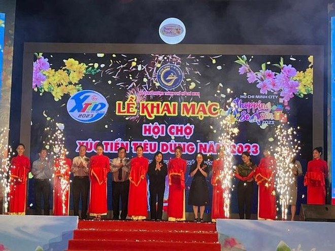 Inauguran feria anual de promoción del consumo en Ciudad Ho Chi Minh ảnh 1 Inauguran feria anual de promoción del consumo en Ciudad Ho Chi Minh ảnh 1