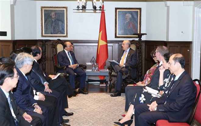 Premier de Vietnam reconoce aportes de OCDE al desarrollo socioeconómico del país ảnh 1 Premier de Vietnam reconoce aportes de OCDE al desarrollo socioeconómico del país ảnh 1