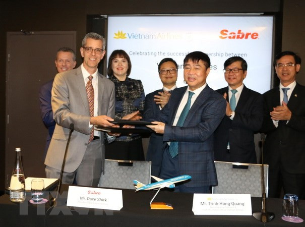 Intensifican cooperación Vietnam Airlines y Sabre ảnh 1