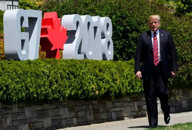 Trump añade suspenso a Cumbre de G7 y viaja a Singapur para histórica cumbre con Kim ảnh 1 Trump añade suspenso a Cumbre de G7 y viaja a Singapur para histórica cumbre con Kim ảnh 1