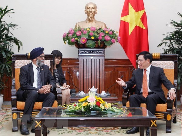 Vietnam aspira a fortalecer relaciones con Canadá ảnh 1 Vietnam aspira a fortalecer relaciones con Canadá ảnh 1