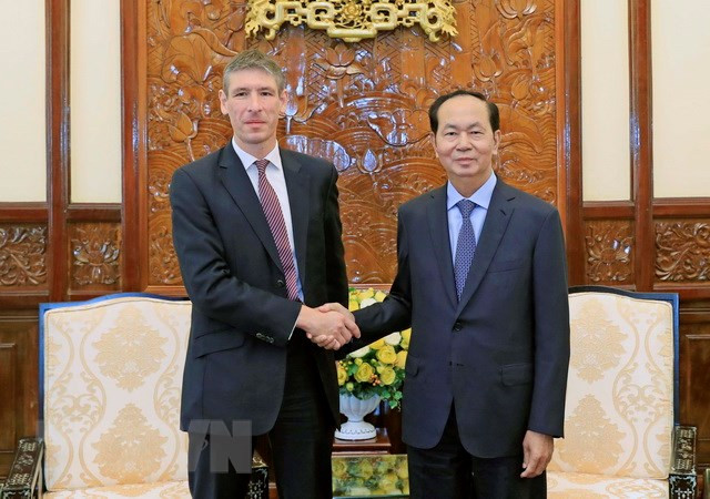 Destaca presidente de Vietnam cooperación con Reino Unido en todas las esferas ảnh 1 Destaca presidente de Vietnam cooperación con Reino Unido en todas las esferas ảnh 1