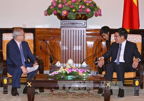 Exhorta vicepremier mayor inversión nipona en Vietnam ảnh 1 Exhorta vicepremier mayor inversión nipona en Vietnam ảnh 1