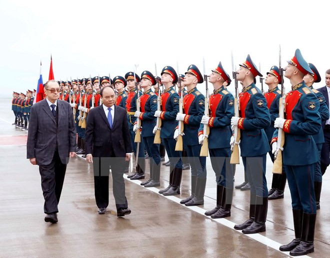 Visita a Rusia del premier vietnamita impulsa relaciones bilaterales ảnh 1 Visita a Rusia del premier vietnamita impulsa relaciones bilaterales ảnh 1
