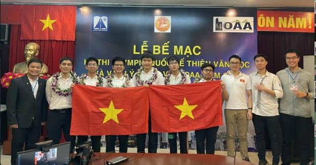 Vietnam cosecha medallas en Olimpíada Internacional de Astronomía y Astrofísica ảnh 1 Vietnam cosecha medallas en Olimpíada Internacional de Astronomía y Astrofísica ảnh 1