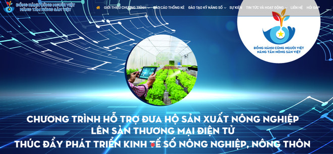 Lanzan portal electrónico para apoyar producción agrícola en Vietnam ảnh 1