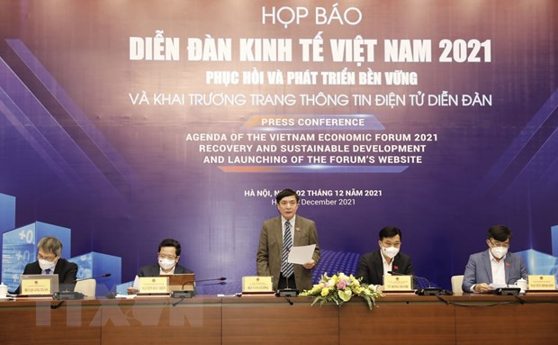Efectuarán Foro Económico de Vietnam 2021 ảnh 1 Efectuarán Foro Económico de Vietnam 2021 ảnh 1