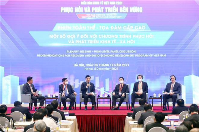 Inauguran Foro Económico de Vietnam 2021 ảnh 1