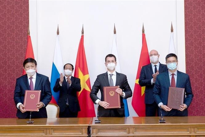 Presidente vietnamita concluye con éxito su visita oficial a Rusia ảnh 3 Presidente vietnamita concluye con éxito su visita oficial a Rusia ảnh 3