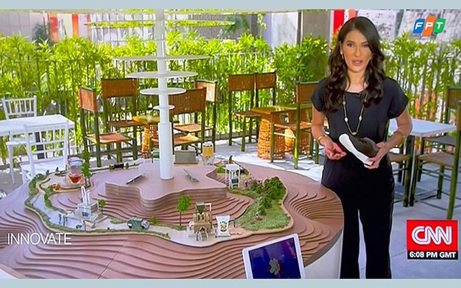 Presentan Casa de Exposiciones de Vietnam en programa de CNN ảnh 1