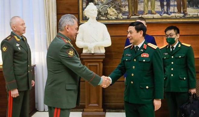 Vietnam y Rusia acuerdan fomentar cooperación en defensa ảnh 1 Vietnam y Rusia acuerdan fomentar cooperación en defensa ảnh 1