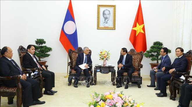 Destacan apoyo de Vietnam en proceso de desarrollo socioeconómico de Laos ảnh 1 Destacan apoyo de Vietnam en proceso de desarrollo socioeconómico de Laos ảnh 1