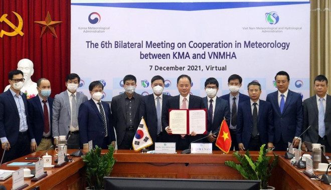 Fortalecen Vietnam y Corea del Sur cooperación en meteorología e hidrología ảnh 1 Fortalecen Vietnam y Corea del Sur cooperación en meteorología e hidrología ảnh 1