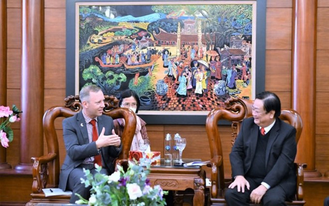 Vietnam y el Reino Unido cooperan en el desarrollo agrícola ảnh 1 Vietnam y el Reino Unido cooperan en el desarrollo agrícola ảnh 1