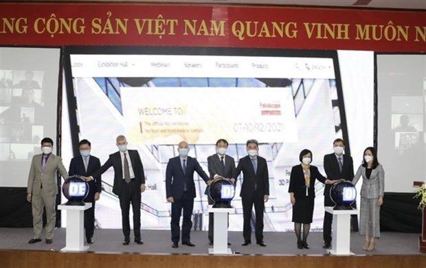 Abren exposición virtual de la industria alimentaria de Vietnam ảnh 1 Abren exposición virtual de la industria alimentaria de Vietnam ảnh 1