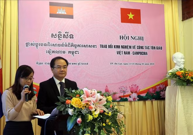Vietnam y Camboya intercambian experiencias religiosas ảnh 1