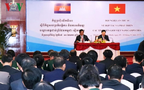 Vietnam y Camboya determinan construir una frontera de paz y amistad ảnh 1 Vietnam y Camboya determinan construir una frontera de paz y amistad ảnh 1
