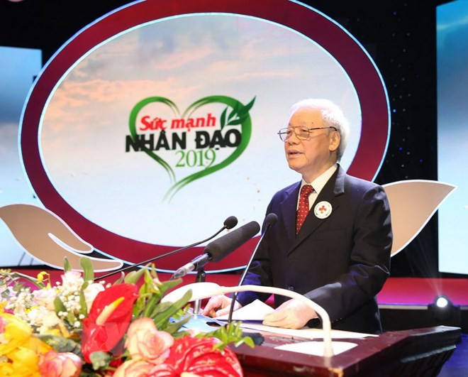 Llama presidente de Vietnam a acciones conjuntas para promover valores humanitarios ảnh 1 Llama presidente de Vietnam a acciones conjuntas para promover valores humanitarios ảnh 1