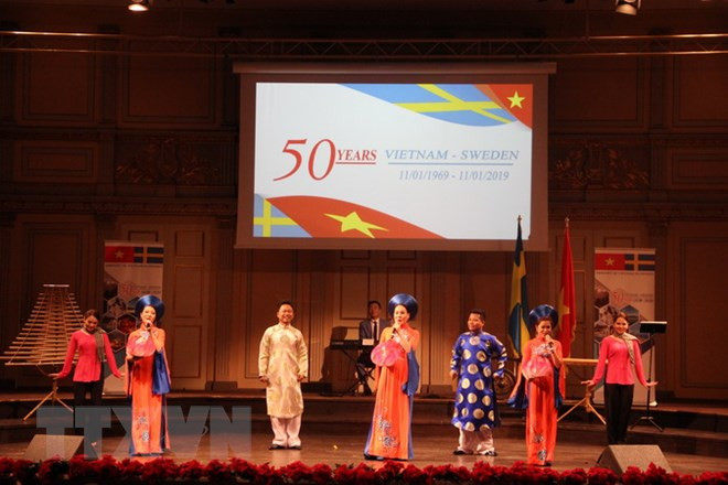 Conmemoran 50 aniversario de relaciones diplomáticas Vietnam-Suecia ảnh 1 Conmemoran 50 aniversario de relaciones diplomáticas Vietnam-Suecia ảnh 1