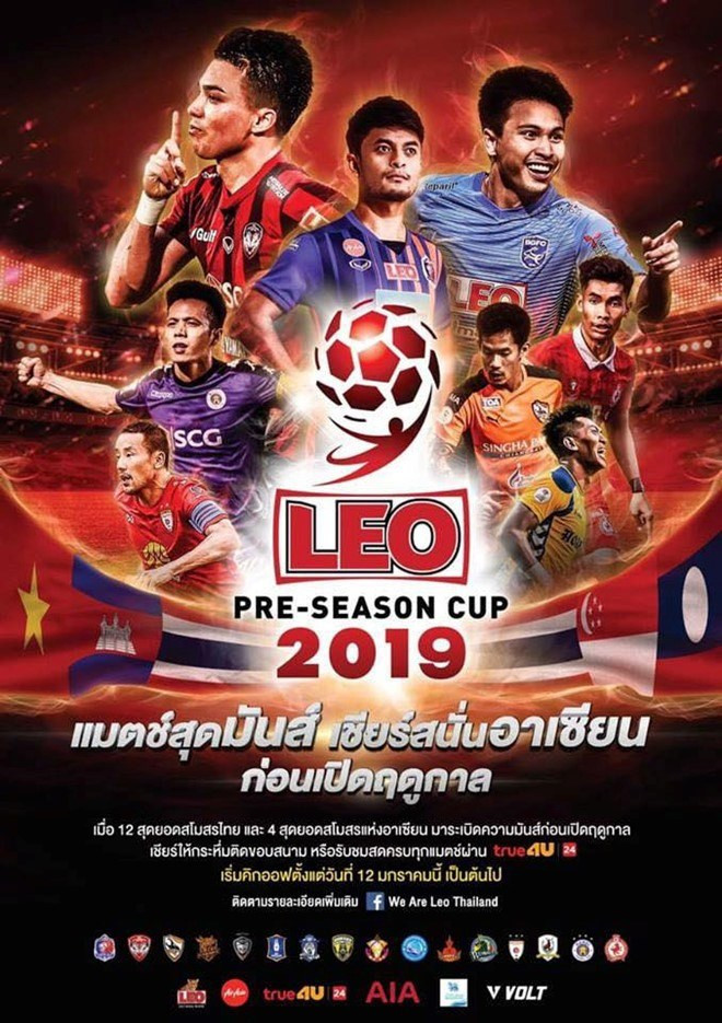 Compite equipo de fútbol vietnamita en pretemporada de Copa Leo de Tailandia ảnh 1 Compite equipo de fútbol vietnamita en pretemporada de Copa Leo de Tailandia ảnh 1