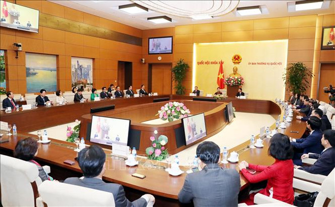 Presidenta parlamentaria recibe al Grupo Parlamentario de Amistad Corea del Sur-Vietnam ảnh 1 Presidenta parlamentaria recibe al Grupo Parlamentario de Amistad Corea del Sur-Vietnam ảnh 1