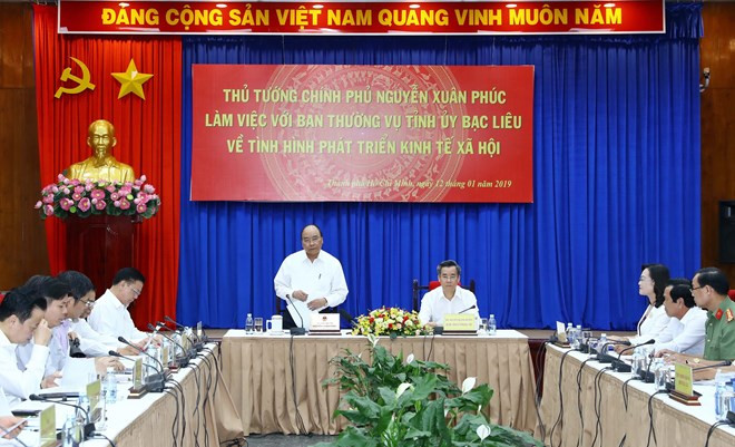 Premier vietnamita insta a provincia de Bac Lieu a priorizar proyectos de energía limpia ảnh 1 Premier vietnamita insta a provincia de Bac Lieu a priorizar proyectos de energía limpia ảnh 1