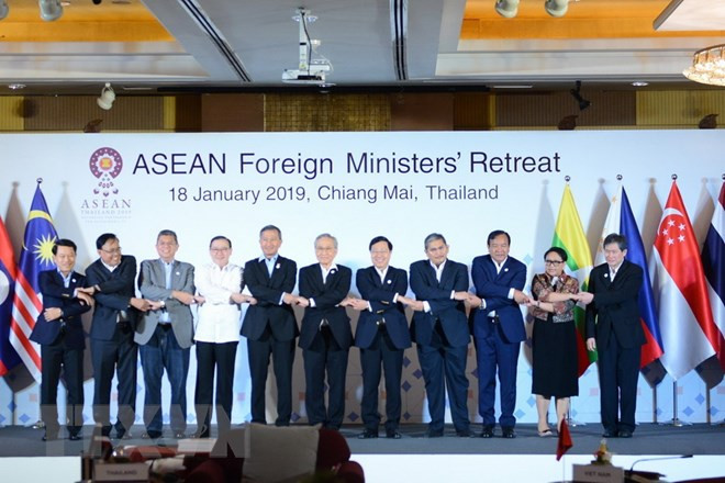 Inauguran Reunión de Ministros de Relaciones Exteriores de ASEAN 2019 ảnh 1 Inauguran Reunión de Ministros de Relaciones Exteriores de ASEAN 2019 ảnh 1