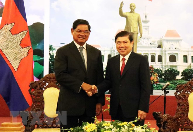 Dirigente de Ciudad Ho Chi Minh respalda cooperación más estrecha con localidades camboyanas ảnh 1 Dirigente de Ciudad Ho Chi Minh respalda cooperación más estrecha con localidades camboyanas ảnh 1